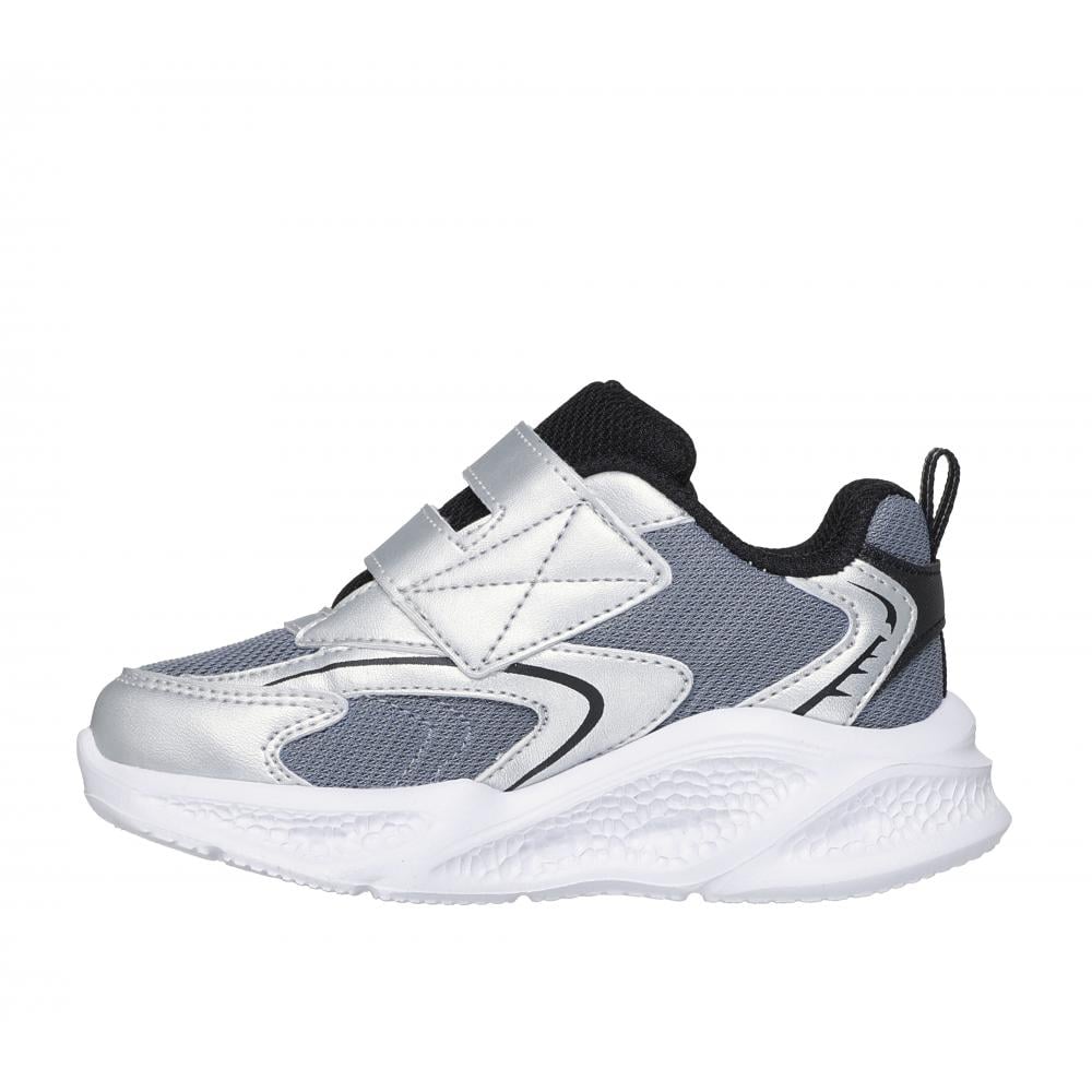 ZAPATILLA NIÑO SKECHERS METEOR-LIGHTS PLATEADO SL SKECHERS - 4