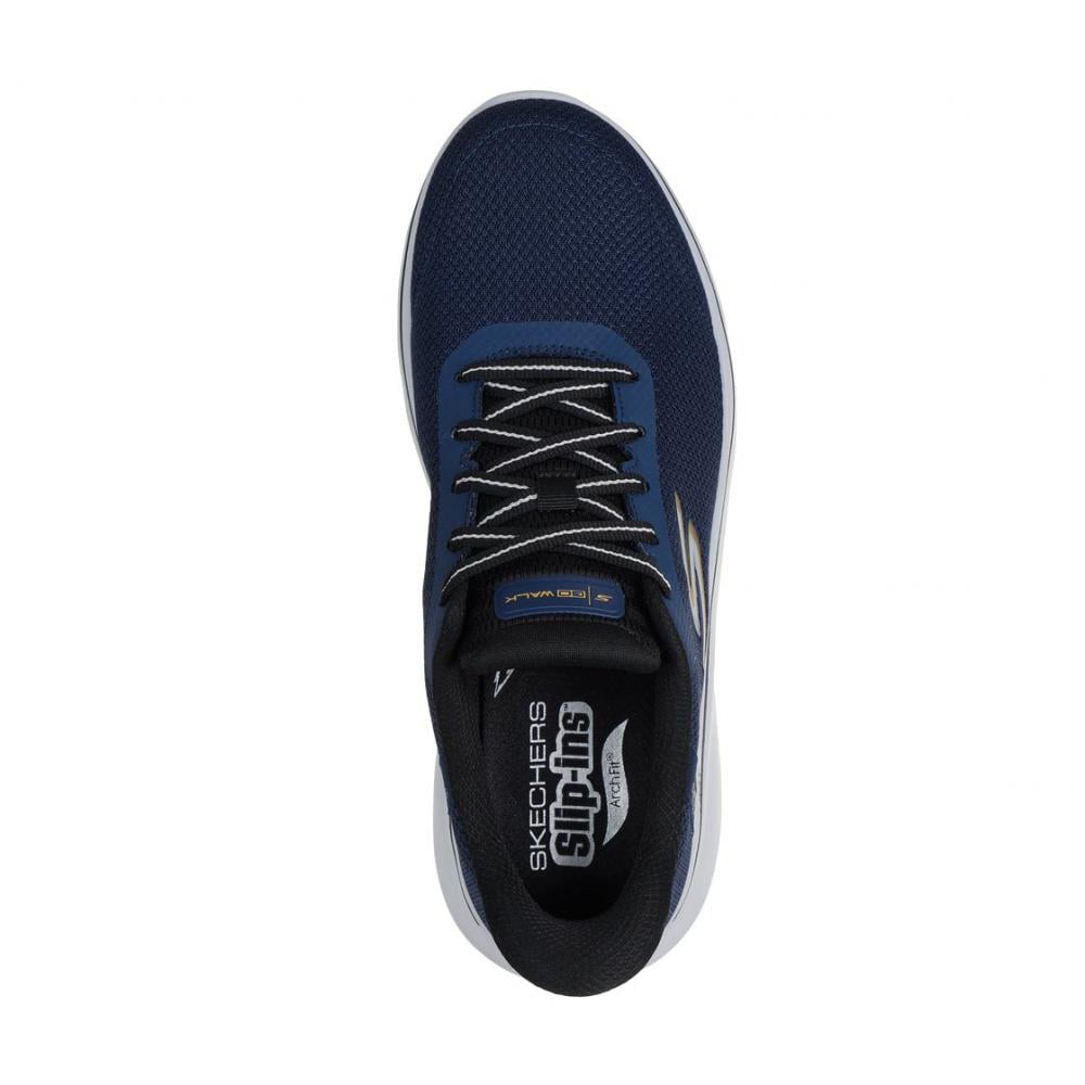ZAPATILLAS HOMBRE SLIPINS GOWALK ARCHFIT NJL AZUL SKECHERS - 2