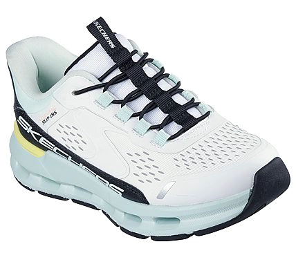 ZAPATILLAS SKECHERS NIÑA - SLIP-INS GLIDE-STEP + BLANCO - 4