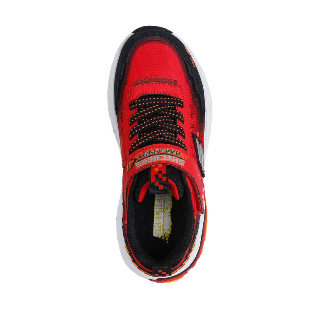 ZAPATILLAS NIÑO MEGA-CRAFT 4K EN COLOR ROJO SKECHERS - 2