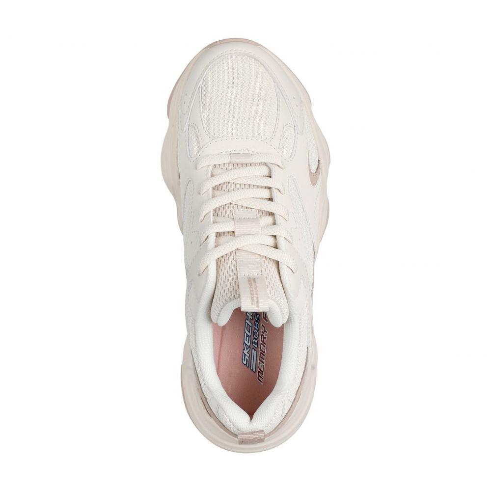 ZAPATILLAS MUJER BOBS DIEGO BEIGE SKECHERS - 2