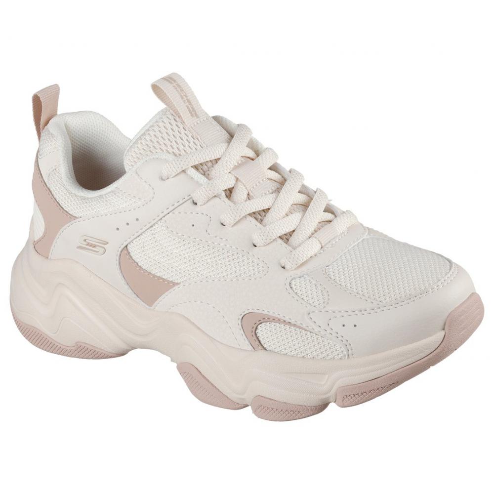 ZAPATILLAS MUJER BOBS DIEGO BEIGE SKECHERS - 4