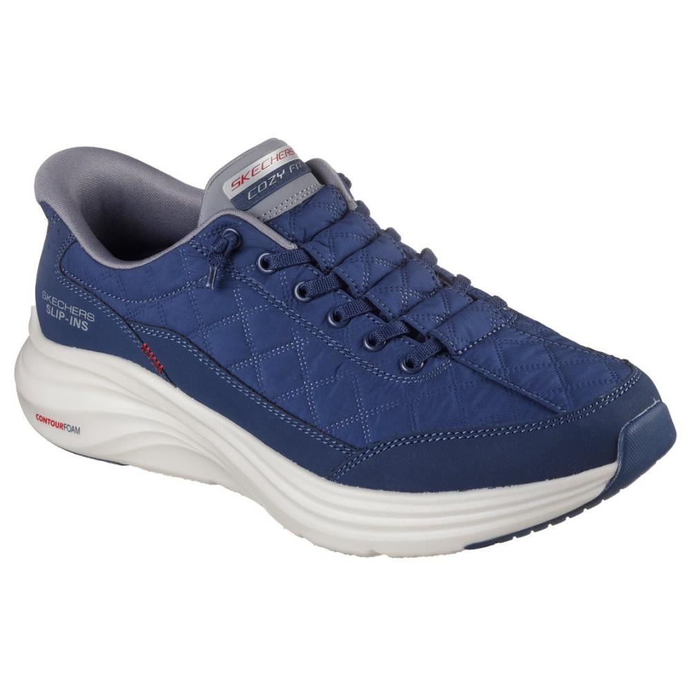 ZAPATILLAS HOMBRE SLIPINS CONTOUR FOAM COZYFIT AZUL SKECHERS - 4