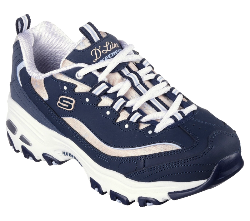 ZAPATILLAS MUJER D'LITES SPLENDID JOURNEY AZUL MT SKECHERS - 4