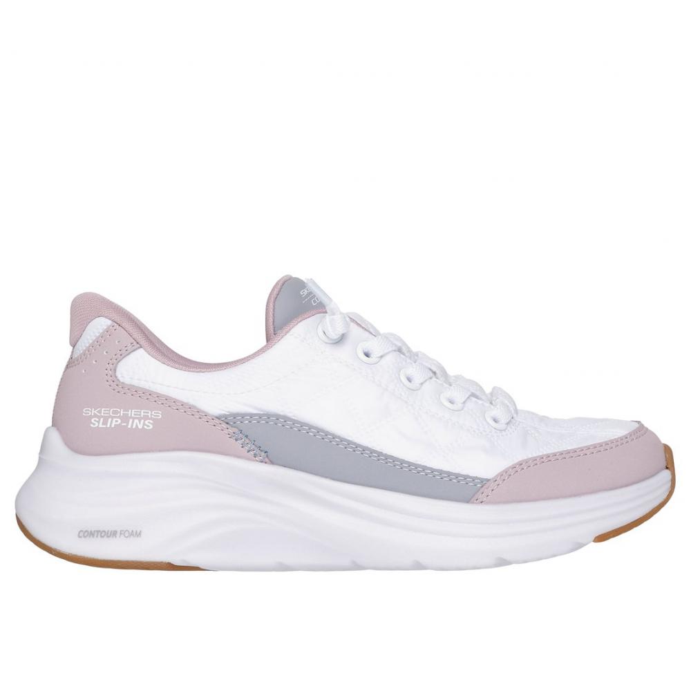 ZAPATILLAS NIÑA SLIP-INS CONTOUR FOAM EN COLOR BLANCO SKECHERS - 1