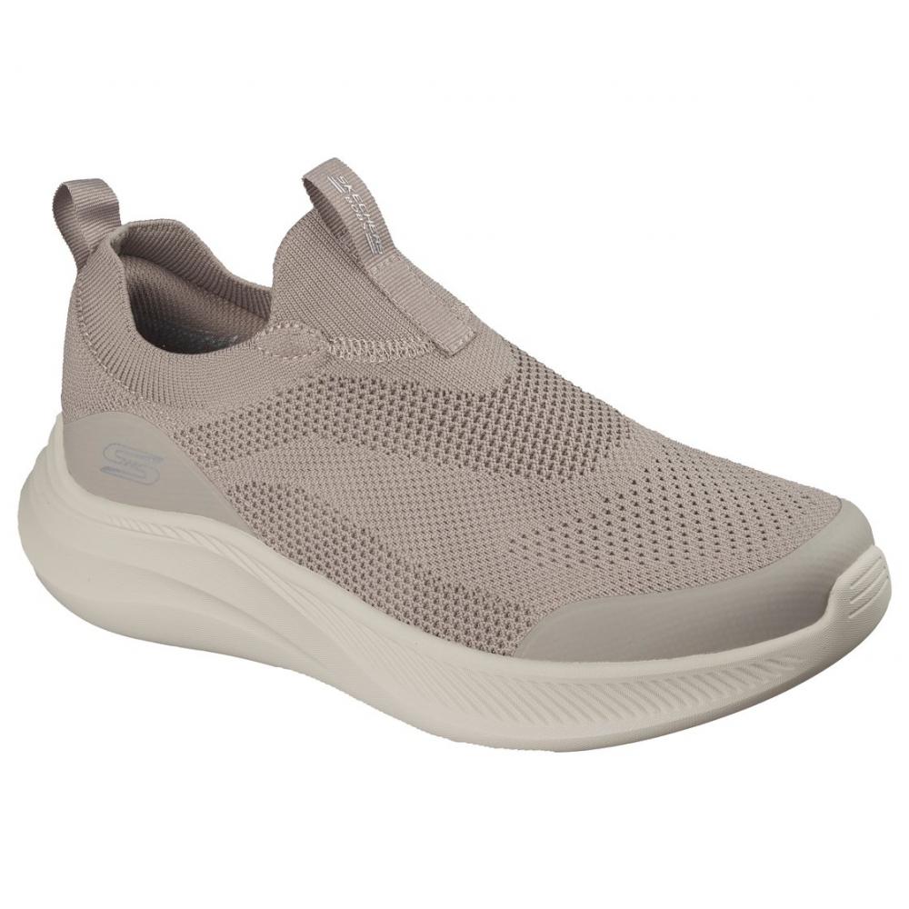 ZAPATILLAS HOMBRE BOBS MODA FLEX BEIGE SKECHERS - 4