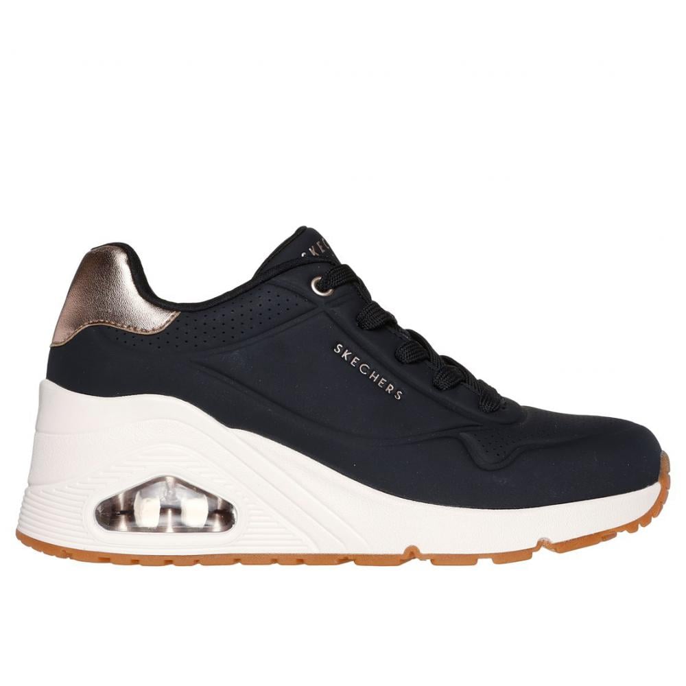 ZAPATILLAS MUJER UNO WEDGE HI STEPS EN COLOR NEGRO SKECHERS - 1