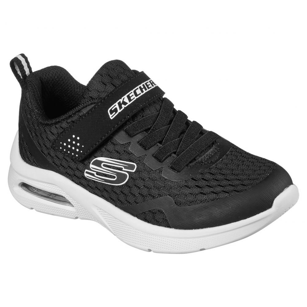 ZAPATILLAS NIÑO MICROSPEC MAX TORVIX EN COLOR NEGRO SKECHERS - 4