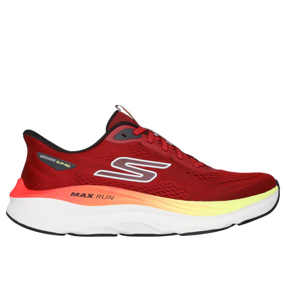 ZAPATILLAS HOMBRE SLIP-INS MAX RUN EN COLOR ROJO SKECHERS - 1