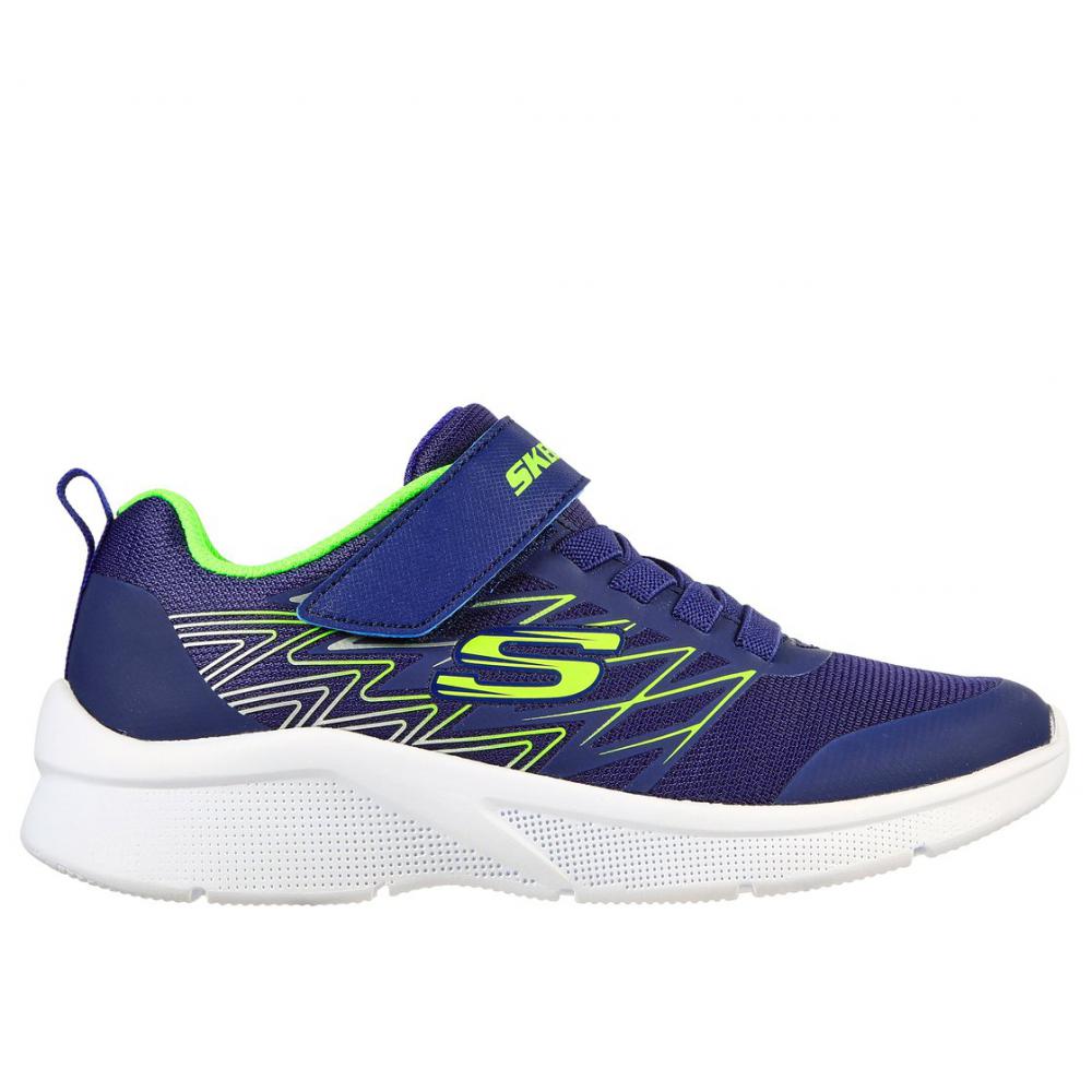 ZAPATILLAS NIÑO MICROSPEC TEXLOR AZUL SKECHERS - 1