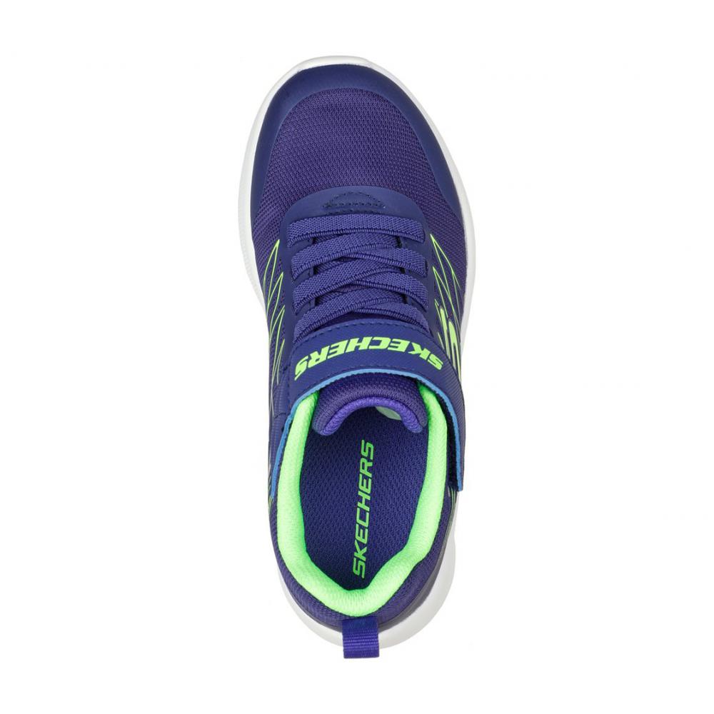 ZAPATILLAS NIÑO MICROSPEC TEXLOR AZUL SKECHERS - 2