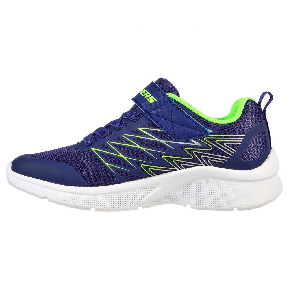 ZAPATILLAS NIÑO MICROSPEC TEXLOR AZUL SKECHERS - 5