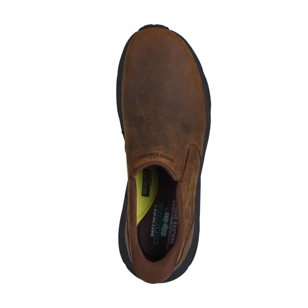 ZAPATOS HOMBRE SLIP-INS CONNER EN COLOR CAFE DB SKECHERS - 2