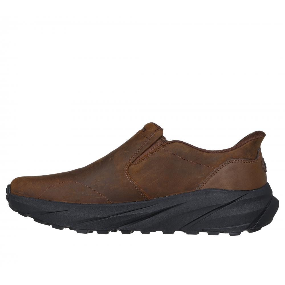 ZAPATOS HOMBRE SLIP-INS CONNER EN COLOR CAFE DB SKECHERS - 4