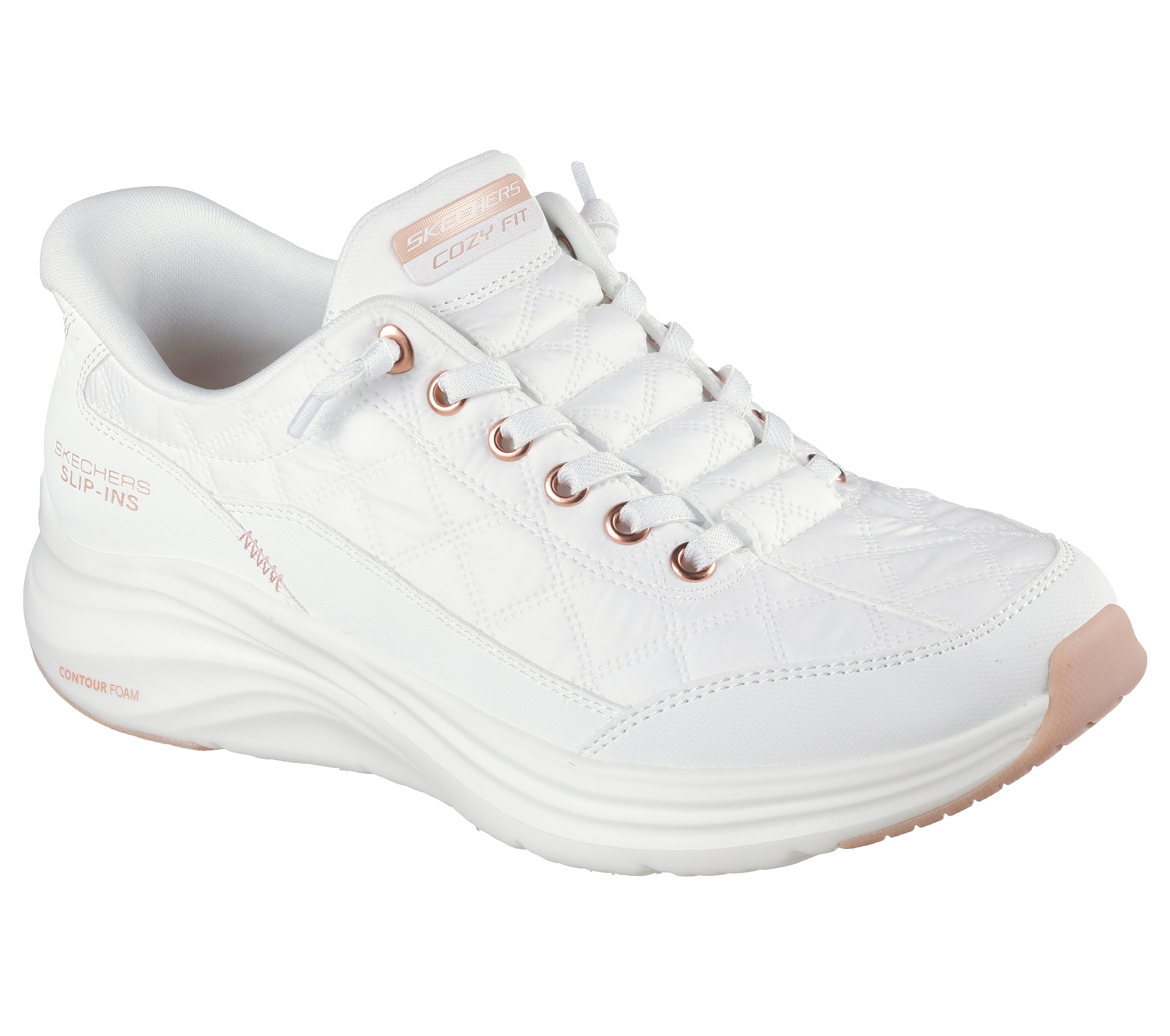 ZAPATILLAS MUJER SLIP-INS CONTOUR FOAM BLANCO RG SKECHERS - 4