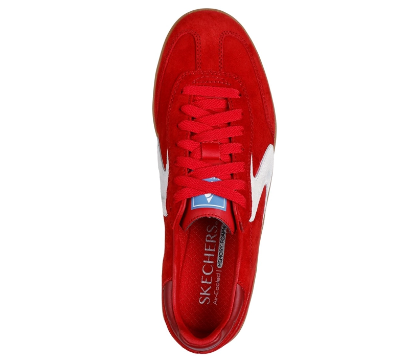 ZAPATILLAS MUJER HOTSHOT VARSITY CREW ROJO SKECHERS - 2