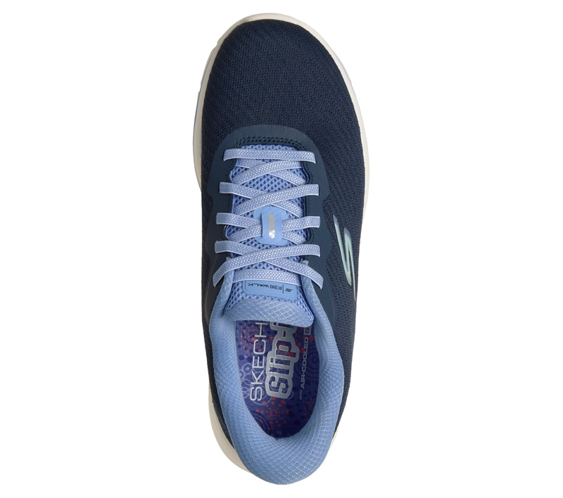ZAPATILLAS MUJER SLIP-INS GO WALK 8 AZUL BL SKECHERS - 2