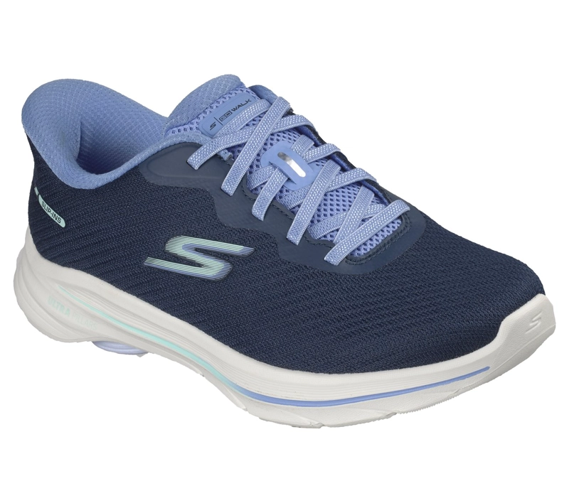 ZAPATILLAS MUJER SLIP-INS GO WALK 8 AZUL BL SKECHERS - 4