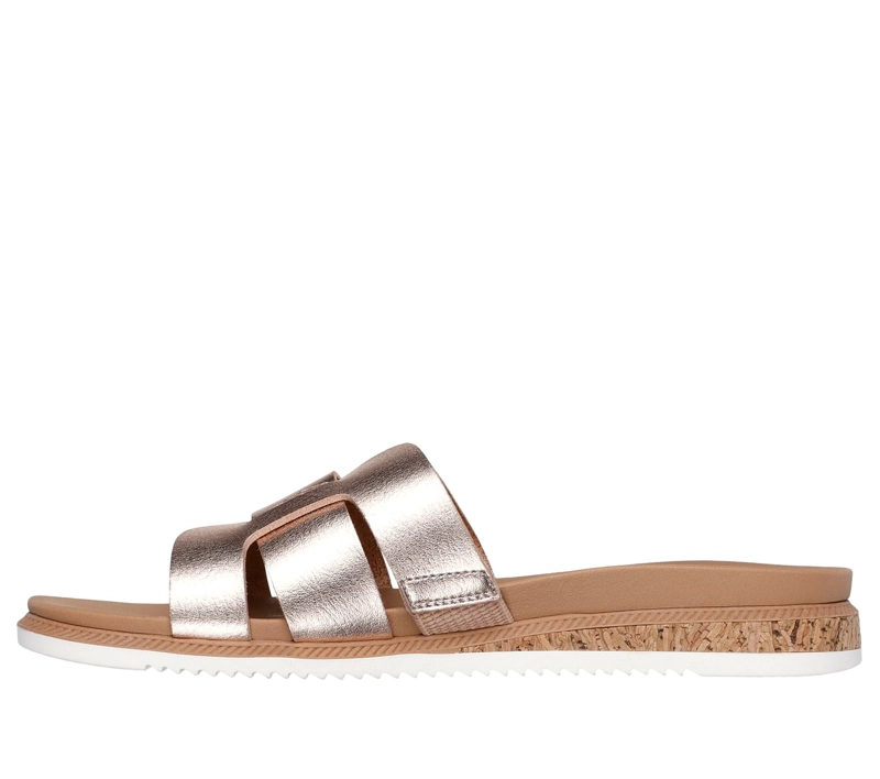 SANDALIAS MUJER DESEST KISS LOW ROSE GOLD SKECHERS - 6