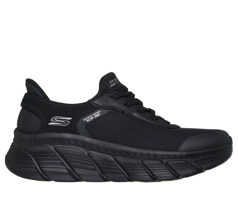 ZAPATILLAS MUJER SLIP-INS BOBS B FLEX HI NEGRO BK SKECHERS - 1