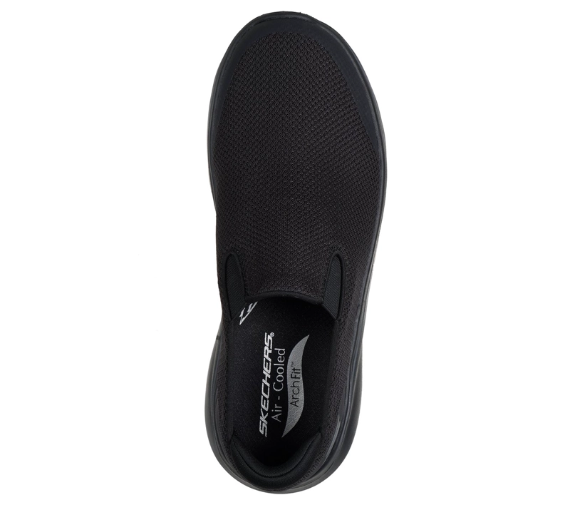 ZAPATILLAS HOMBRE GO WALK ARCH FIT N-JOY NEGRO BK SKECHERS - 2