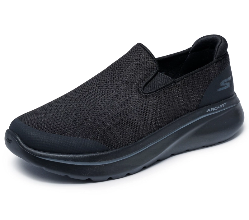 ZAPATILLAS HOMBRE GO WALK ARCH FIT N-JOY NEGRO BK SKECHERS - 5