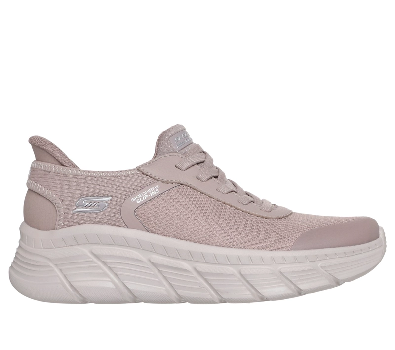 ZAPATILLAS MUJER SLIP-INS BOBS B FLEX HI BEIGE TP SKECHERS - 1