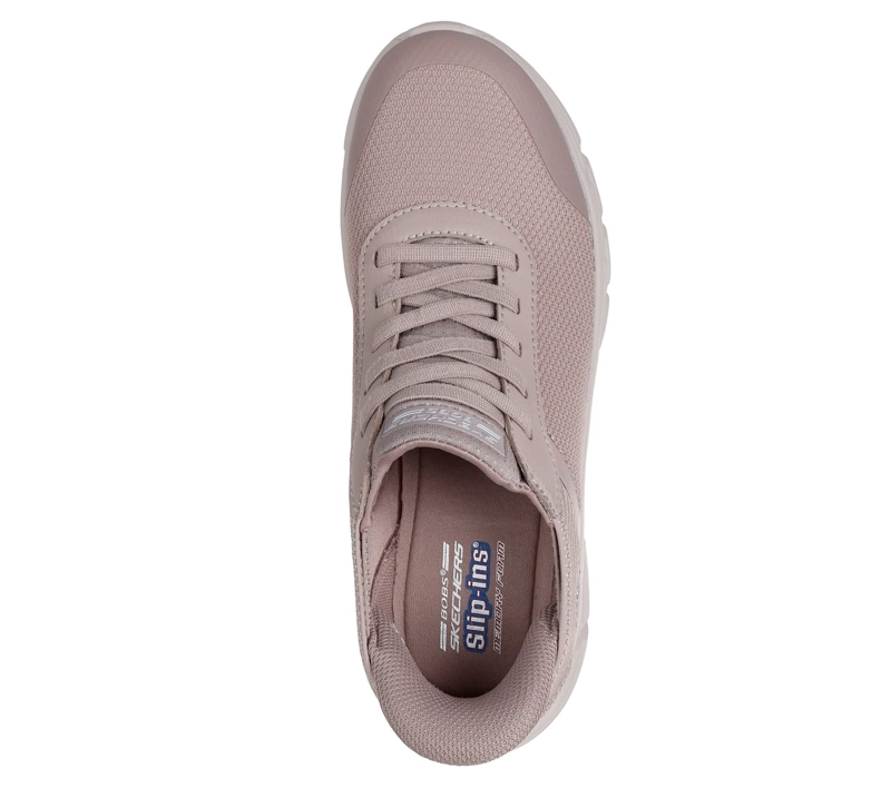 ZAPATILLAS MUJER SLIP-INS BOBS B FLEX HI BEIGE TP SKECHERS - 2