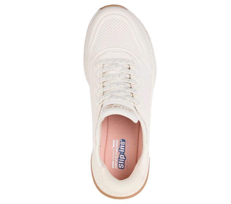 ZAPATILLAS MUJER SLIP-INS BOBS SQUAD 4 BLANCO WT SKECHERS - 2