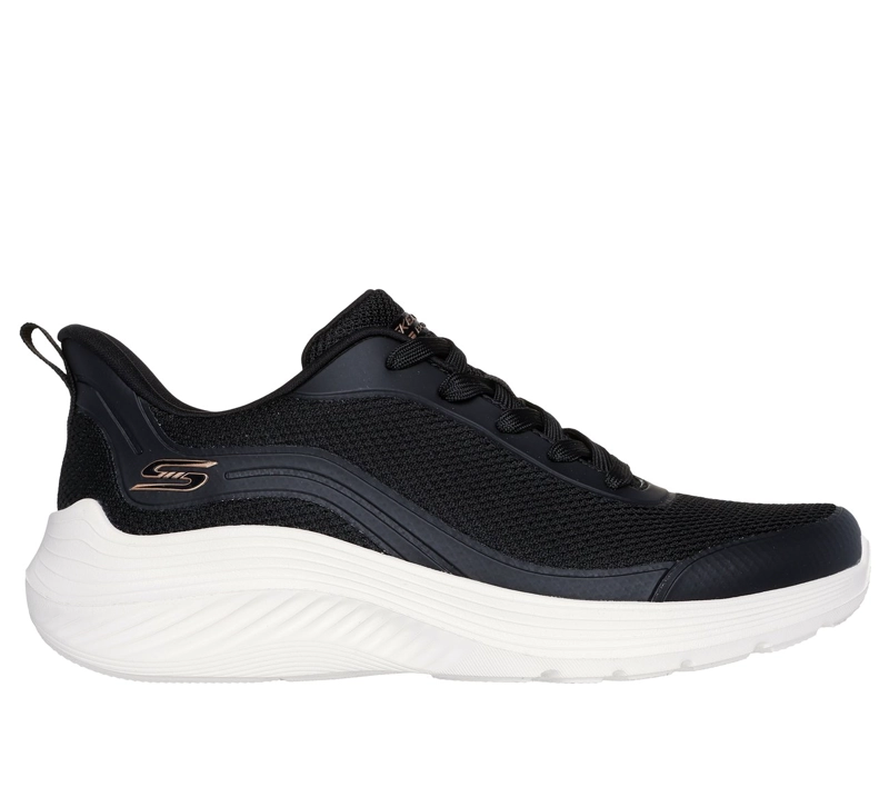 ZAPATILLAS MUJER SLIP-INS BOBS SQUAD WAVES NEGRO BL SKECHERS - 1