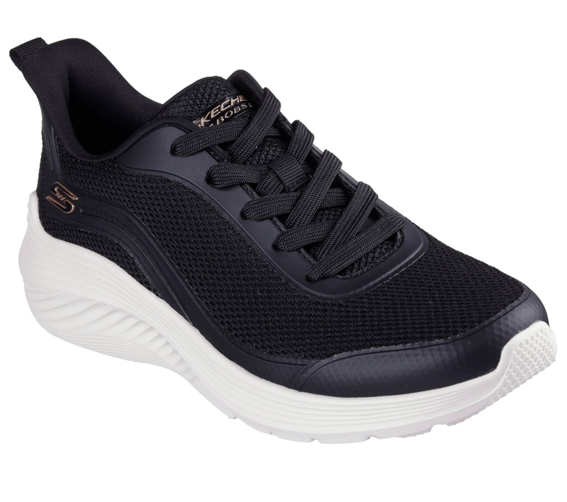 ZAPATILLAS MUJER SLIP-INS BOBS SQUAD WAVES NEGRO BL SKECHERS - 4