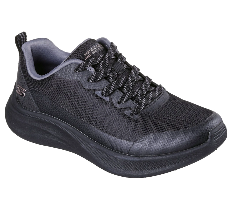 ZAPATILLAS MUJER BOBS MODA FLEX NEGRO BK SKECHERS - 4