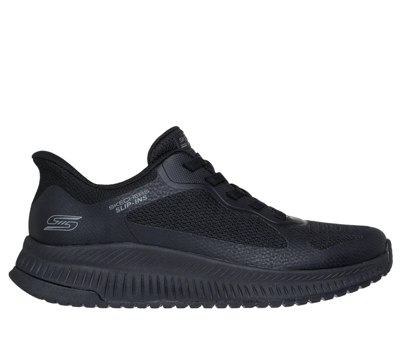 ZAPATILLAS MUJER SLIP-INS BOBS SQUAD 4 NEGRO BK SKECHERS - 1