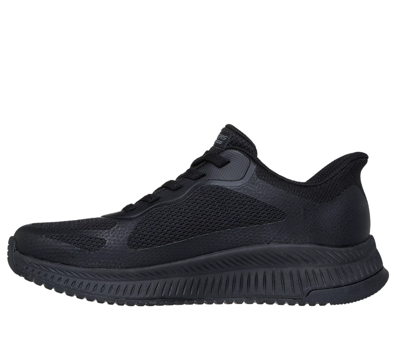 ZAPATILLAS MUJER SLIP-INS BOBS SQUAD 4 NEGRO BK SKECHERS - 5