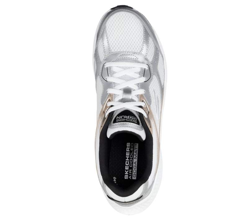 ZAPATILLAS MUJER GO RUN CONSISTENT VOLT BLANCO BK SKECHERS - 2