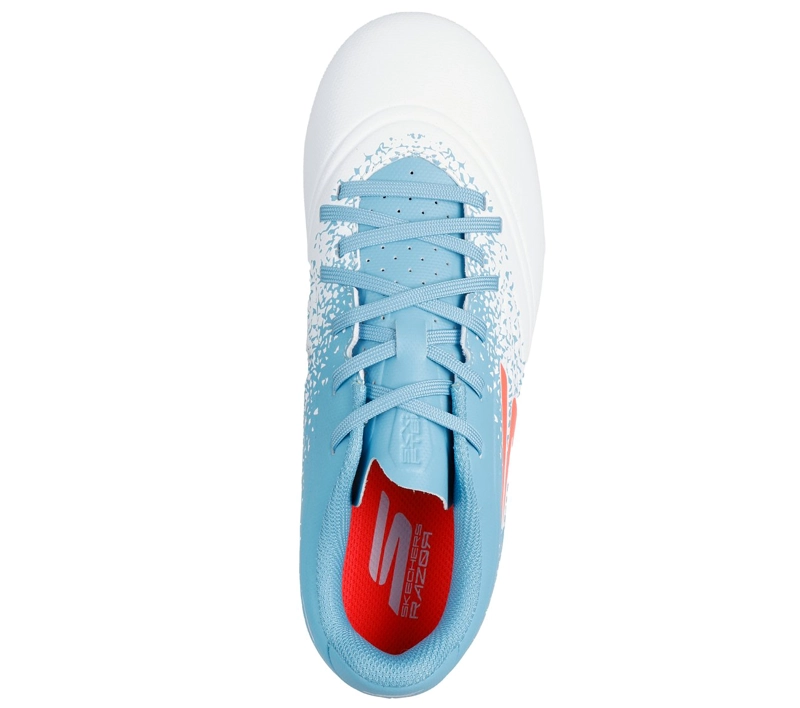 ZAPATILLAS FUTBOL KIDS RAZOR 1.5 JR YOUTH FG BLANCO SKECHERS - 2