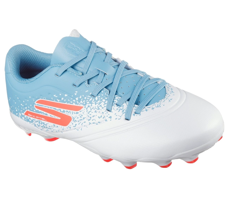 ZAPATILLAS SKECHERS HOMBRE - FUTBOL RAZOR 1.5 JR BLANCO - 4
