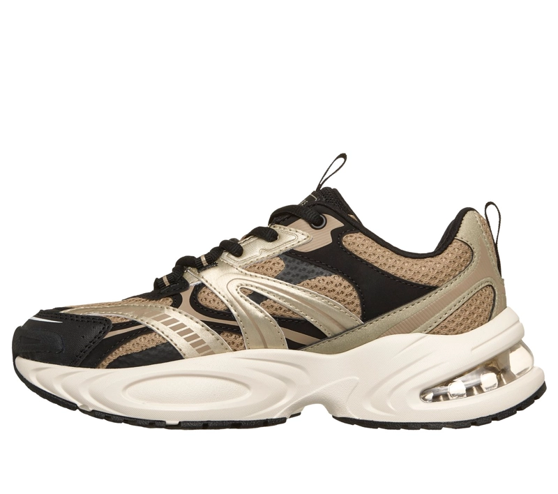 ZAPATILLAS MUJER UNO RYZE BEIGE BK SKECHERS - 5