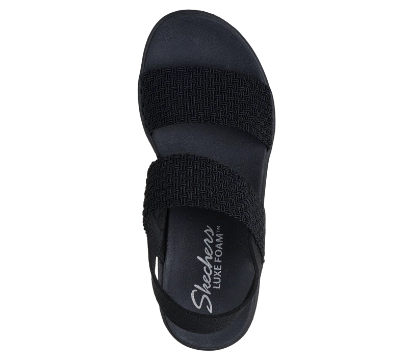 SANDALIAS MUJER CALI DAY NEGRO SKECHERS - 2