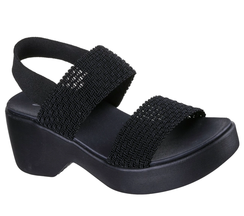 SANDALIAS MUJER CALI DAY NEGRO SKECHERS - 4