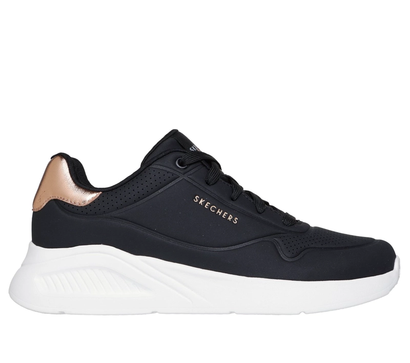 ZAPATILLAS MUJER UNO LITE NEGRO BL SKECHERS - 1