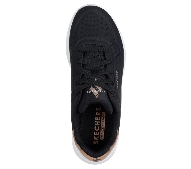 ZAPATILLAS MUJER UNO LITE NEGRO BL SKECHERS - 2