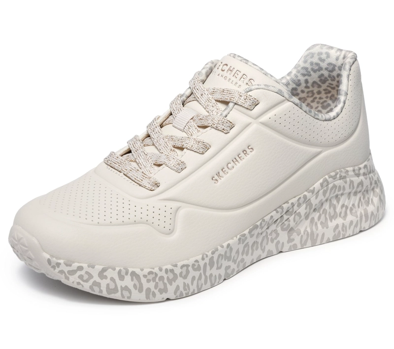 ZAPATILLAS MUJER UNO LITE BEIGE WT SKECHERS - 3