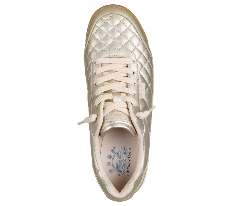 ZAPATILLAS MUJER BOBS BILLIE AMARILLO GLD SKECHERS - 2