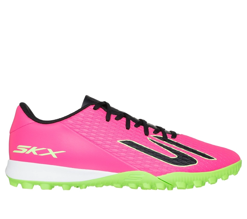 ZAPATILLAS FUTBOL UNISEX CLUB TF ROSADO BK SKECHERS - 1