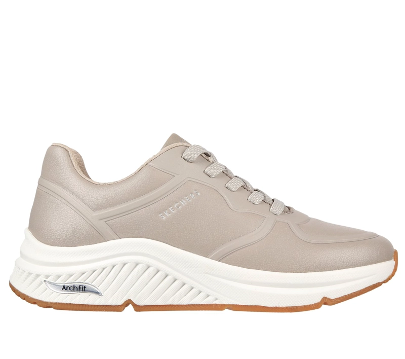 ZAPATILLAS MUJER ARCH FIT S-MILES BEIGE SKECHERS - 1