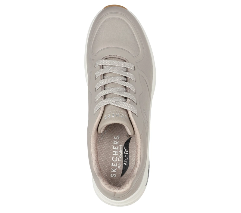 ZAPATILLAS MUJER ARCH FIT S-MILES BEIGE SKECHERS - 2
