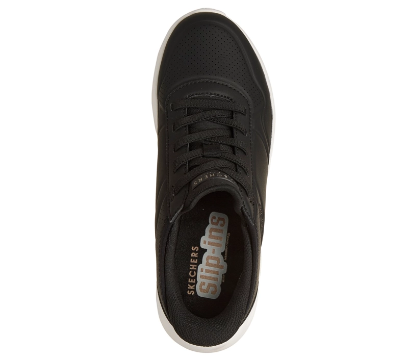 ZAPATILLAS MUJER SLIP-INS UNO LITE NEGRO BLK SKECHERS - 2