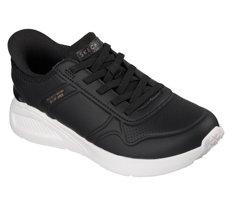 ZAPATILLAS MUJER SLIP-INS UNO LITE NEGRO BLK SKECHERS - 4