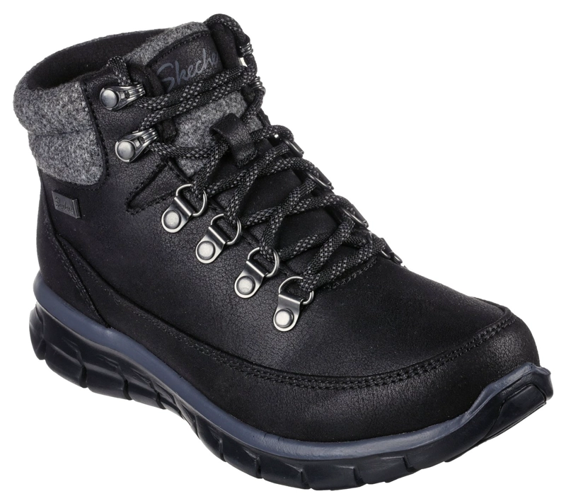 BOTIN MUJER SYNERGY COOL SEEKER NEGRO LK SKECHERS - 4